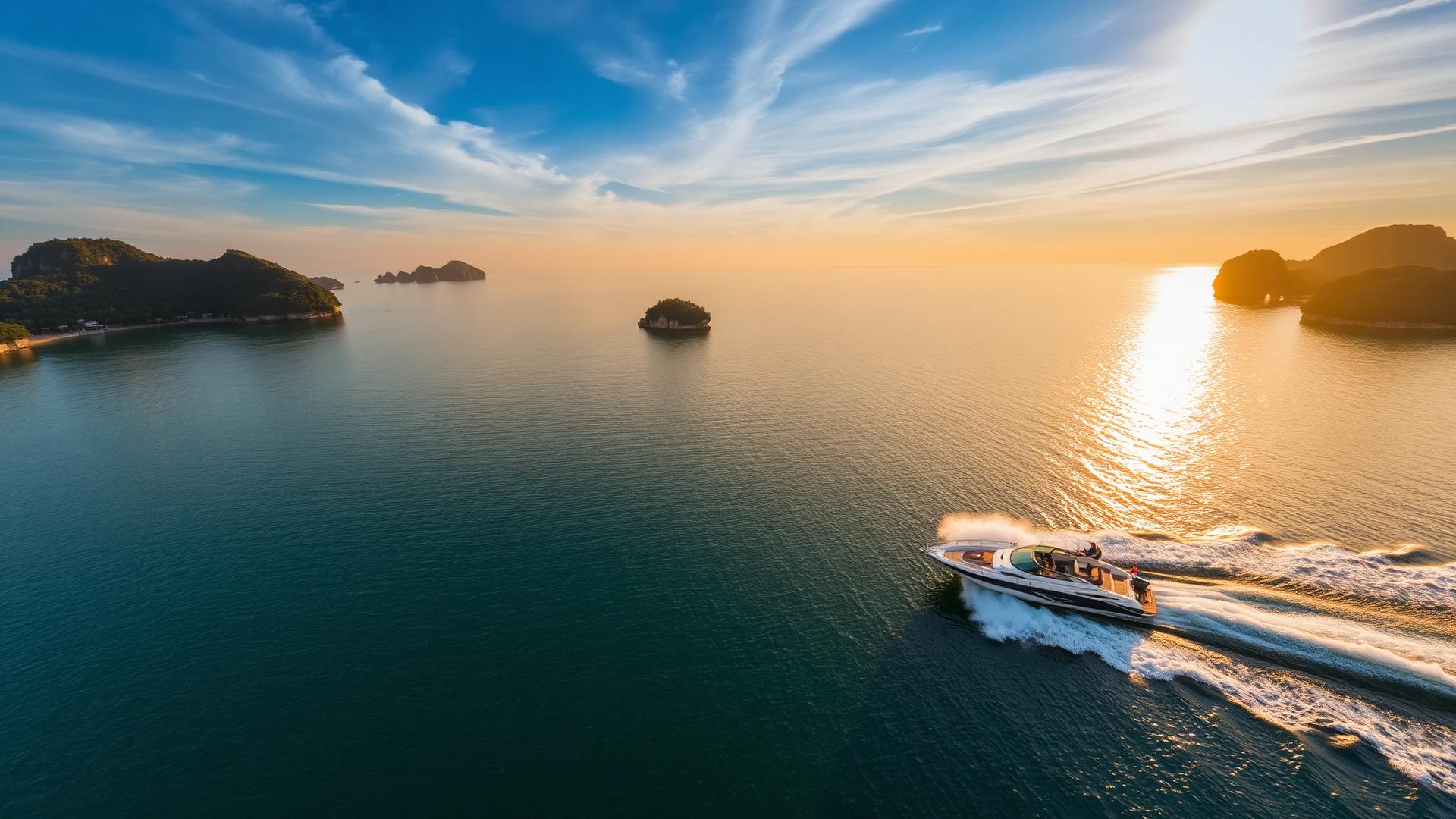 Vịnh Nha Trang nhìn từ trên cao